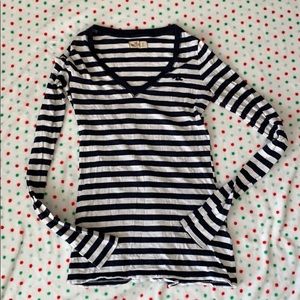 Striped Hollister long Sleeve T-Shirt